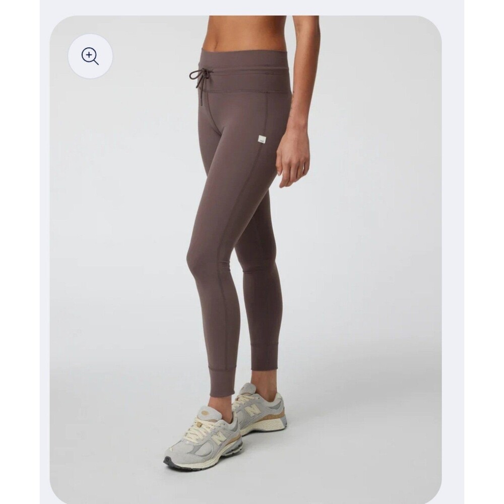 Vuori Daily Legging XS Long 27" inseam Chocolate Brown - Picture 1 of 5